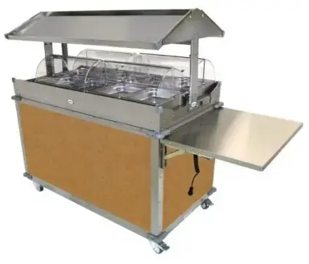 Cadco-CBC-CG-2-L1-Chestnut-MobileServ-Deluxe-Grab-IMAGE