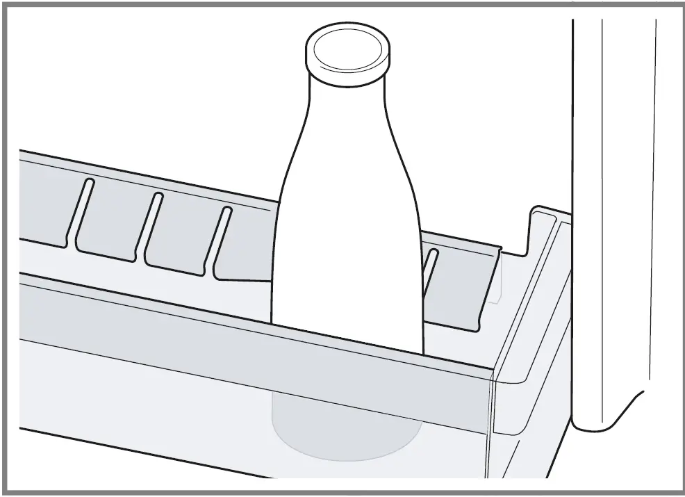 BOSCH KIR81VSF0G Integrated Upright Fridge 02