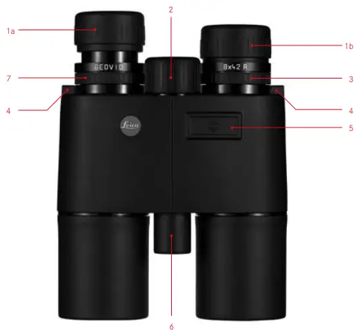 Leica 40426 8x42 Geovid R Binocular and Rangefinder-fig3