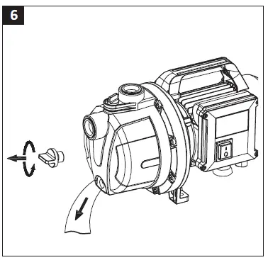 MEEC TOOLS 015273 1300 W-80 l-min Garden Pump fig 6