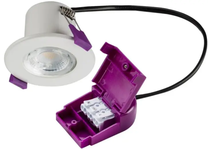 Knightsbridge SPEKFCWA SpektroLED Fire Rated IP65 Downlight PRODUCT