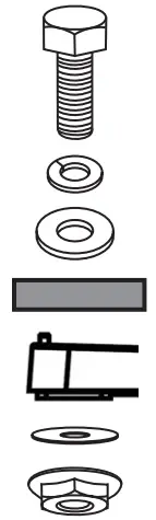 RANGER DESIGN Ladder Rack Mounting Kit for Transit Connect - fig 6