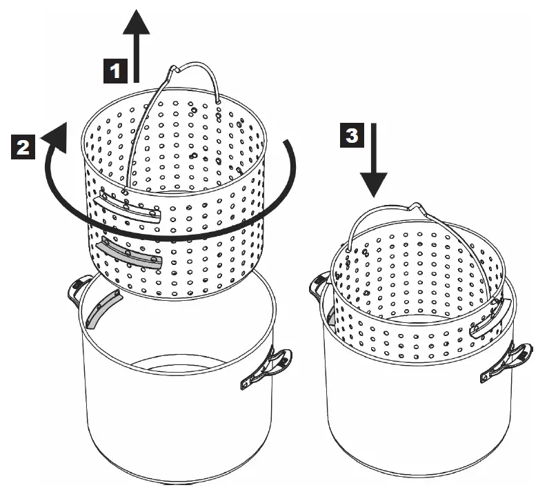 LoCo COOKERS LCTSKSS60 1-Burner 31.5-in Propane 20-lb Cylinder Electronic Boiling Kit 18