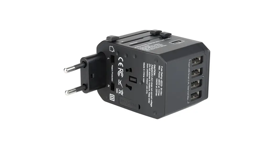 Verbatim Vapta038 5 Ports Universal Travel Adapter User Manual Verbatim Vapta038 5 Ports Universal Travel Adapter User Manual