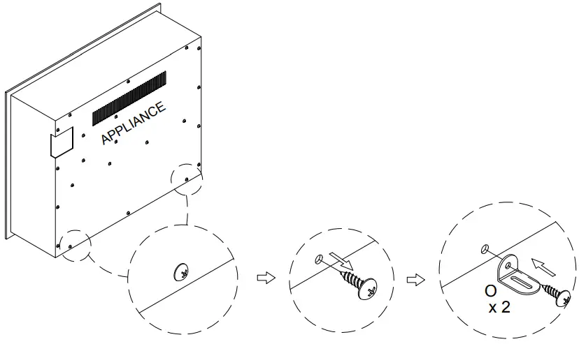 NAPOLEON NEFP30 3620RLB Electric Fireplace Media Console - Fig 17