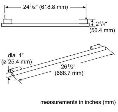 Thermador-MS30HNDL20-30-Inch-Masterpiece-Handle-New-FIG1