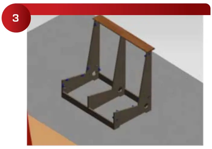 Star Hanger 325 Zero Side Mount Booth - fig 1