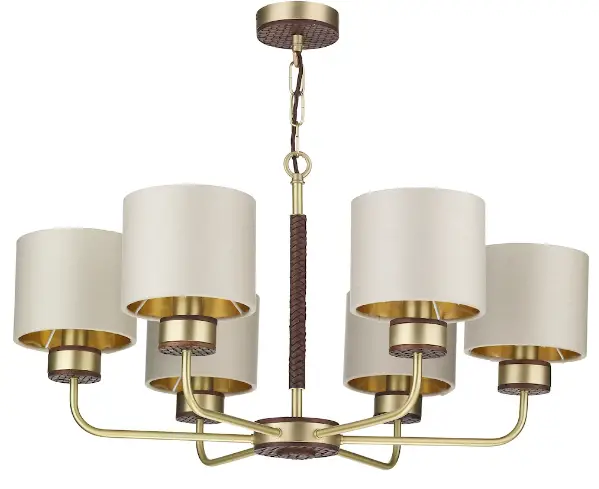 Hunter 19443 6 Inch Klein 1 Light Metal Pendant 1