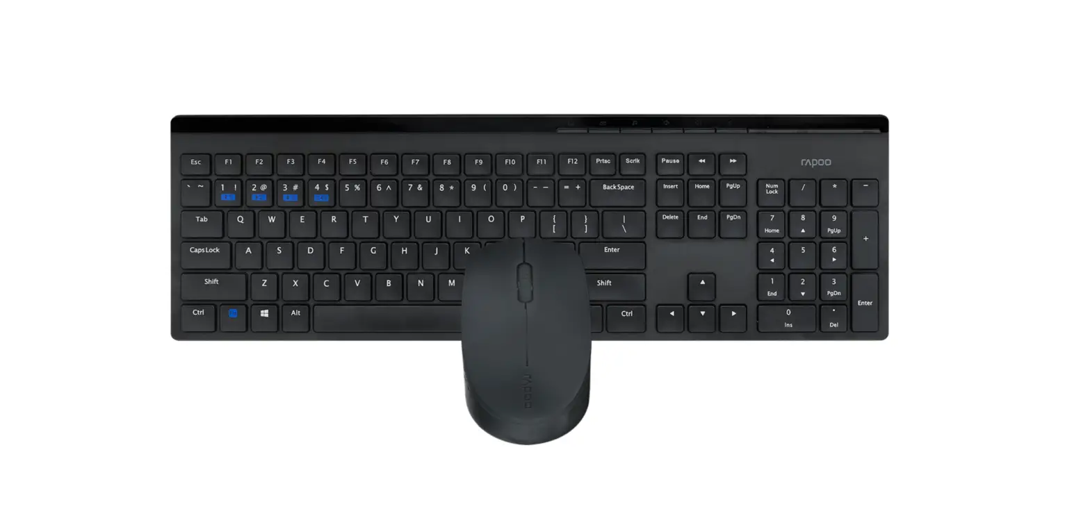 Rapoo 8110m Multi-mode Wireless Keyboard And Mouse User Guide