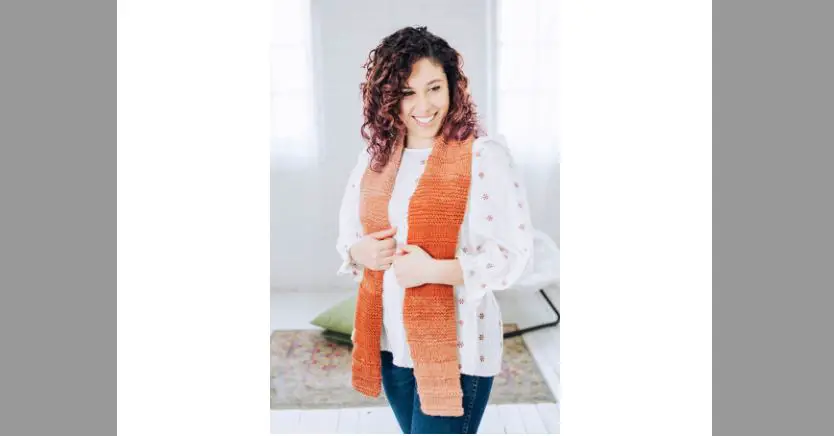 Lion Brand M20450 Sc Toni Scarf Instructions