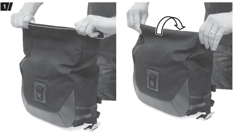 SW MOTECH BC HTA 11 928 20100 Legend Gear Side Bag - FIXATION 1