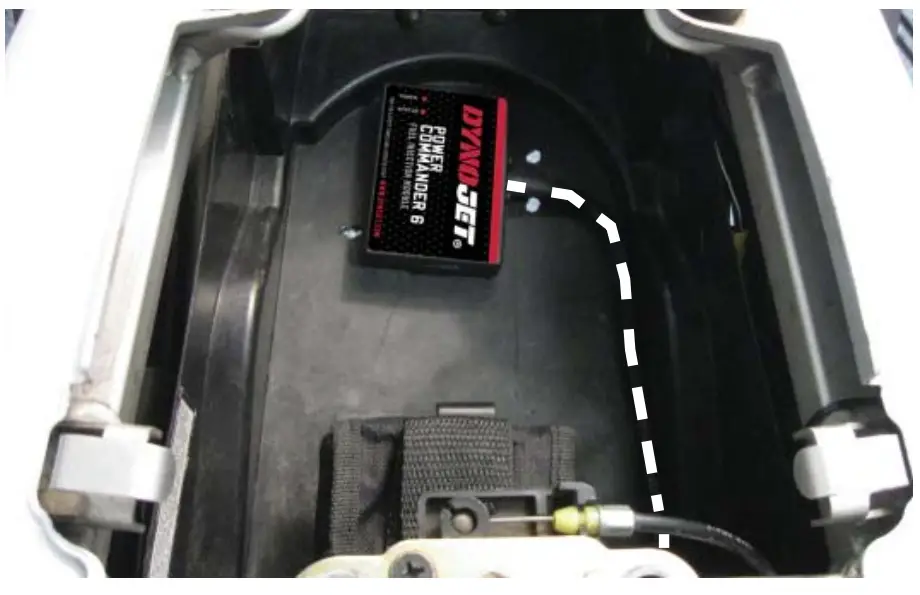 2002-2003 Suzuki GSXR750 Power Commander 6 Installing The Power Commander 6