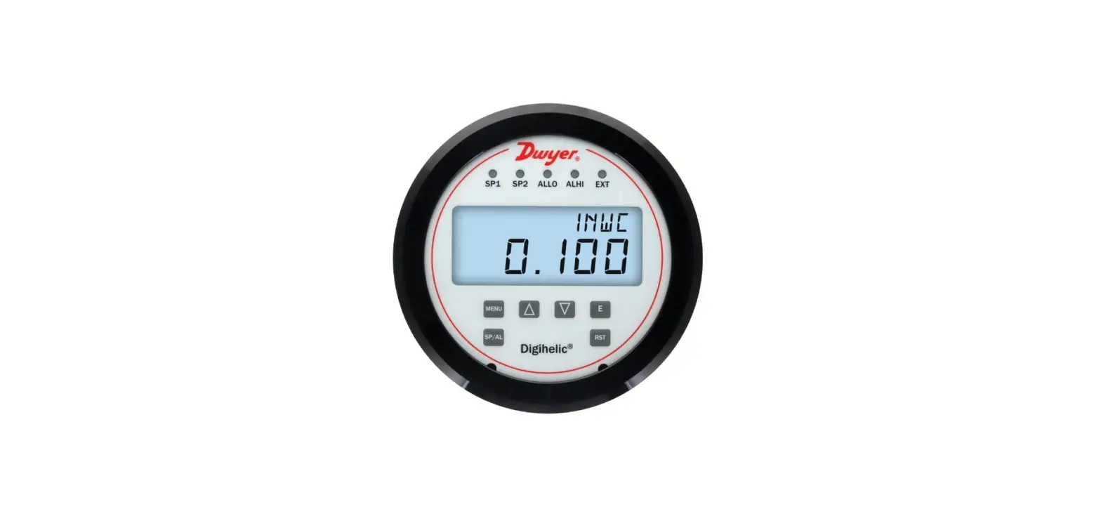 Dwyer Bulletin P-dhc-qs Series Dhc Digihelic Differential Pressure Controller User Guide