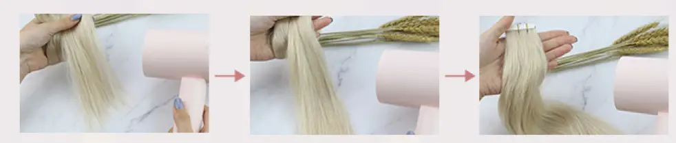 Full Shine Tape in Hair Extension 5