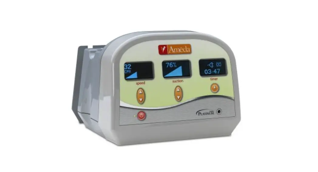 Ameda 17803 Platinum Breast Pump Instruction Manual