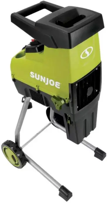 SUNJOE CJ603E-RM Electric Silent Wood Chipper Plus Shredder Instruction Manual