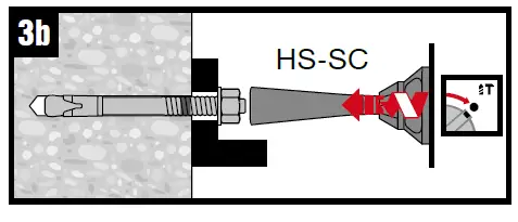 HILTI-HSA-R-M8-Wedge-Anchor-Instruction-fig-2