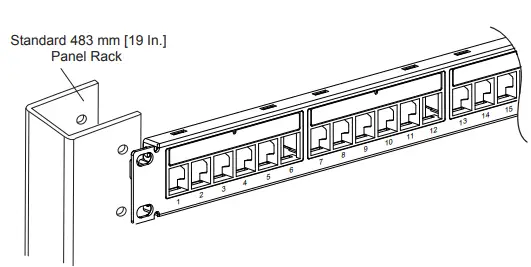 Simply45-S45-2024U-24-Port-Unloaded-Keystone-Patch-Panel-FIG 1