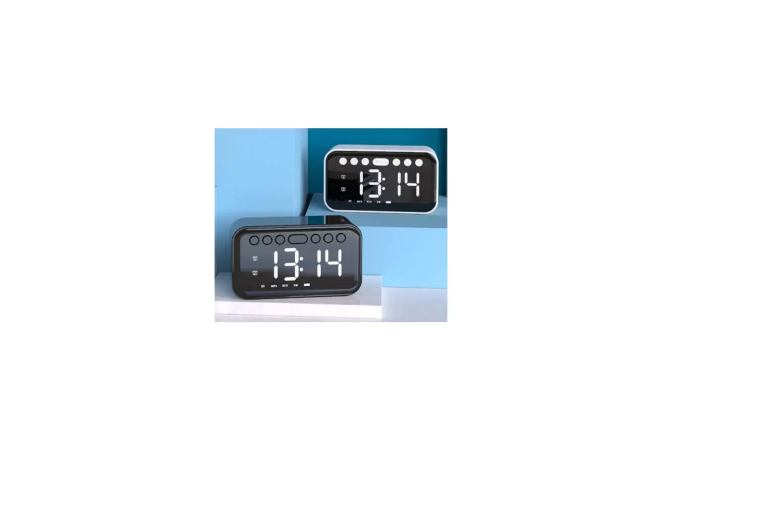 Vigros Electrical Portable Bluetooth Speaker With Alarm Clock Operating Instructions