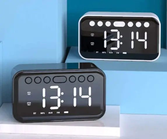 VIGROS-Electrical-Portable-Bluetooth-Speaker-with-Alarm-Clock-operating-instructions