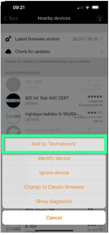 LEDsGO Casambi App - fig5