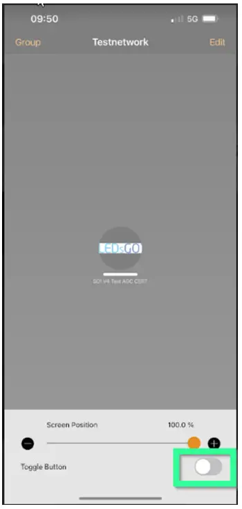 LEDsGO Casambi App - fig6