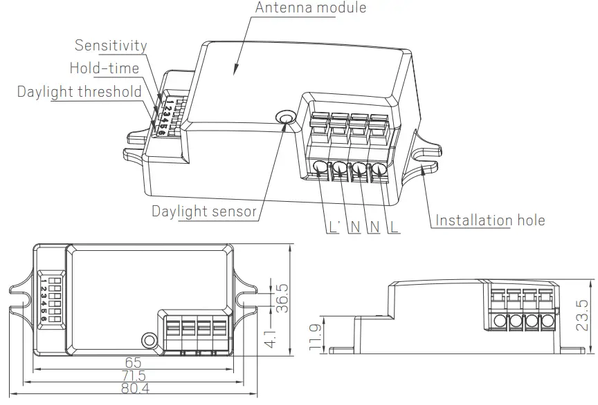 hidealite Liteline IP65 1500 DALI-fig16