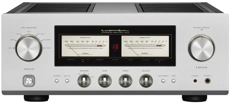 LUXMAN L-507Z Z Series Integrated Amplifier-fig1