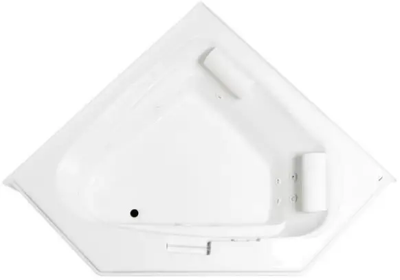 Laurel Mountain 6060HW064 HINTON 60 Inch x 60 Inch Drop-In Acrylic Whirlpool