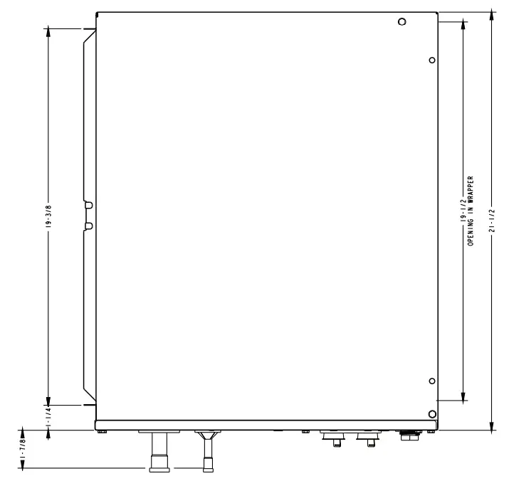 TRANE Technologies 4TXCB004DS3HCC Cased Aluminum Convertible Coil - Fig 8