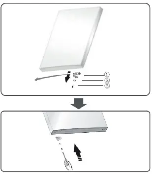 DOMO DO91333C Dark Stainless Steel Fridge Freezer 11