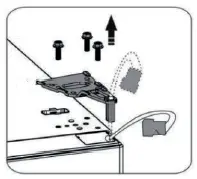DOMO DO91333C Dark Stainless Steel Fridge Freezer 6