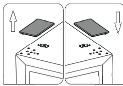 DOMO DO91333C Dark Stainless Steel Fridge Freezer 7