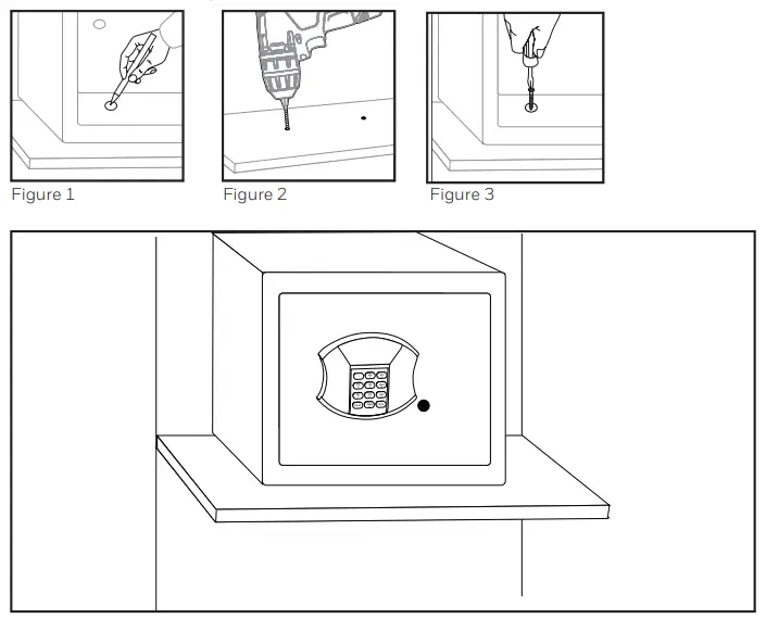 Honeywell 5103S-5107S Steel Security Safe - Fig 3