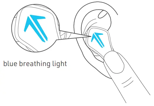 Saramonic GamesMonic SR-BH60 - blue breathing light