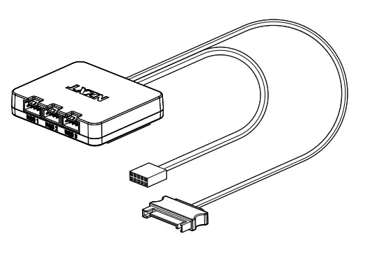 NZXT F SERIES - RGB DUO120MM Dual-Sided RGB Fan - fig 1