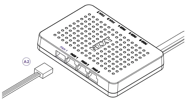 NZXT F SERIES - RGB DUO120MM Dual-Sided RGB Fan - fig 7