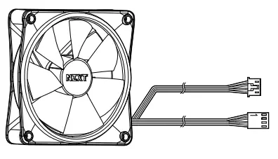 NZXT F SERIES - RGB DUO120MM Dual-Sided RGB Fan - fig