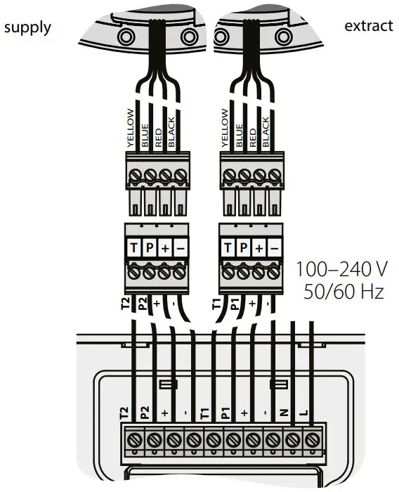 BLAUBERG Vento Eco A50 4 Pro Single Room Reversible Energy Recovery Ventilator - Figure 13