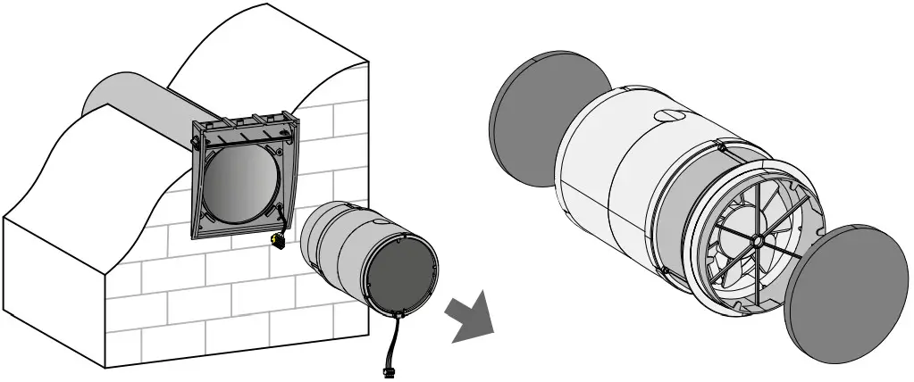 BLAUBERG Vento Eco A50 4 Pro Single Room Reversible Energy Recovery Ventilator - Figure 16