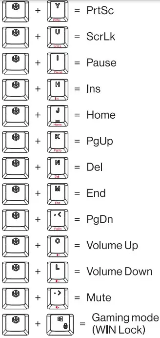 SOFTWARE/MULTIMEDIA KEYS