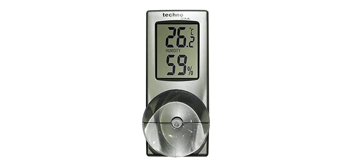 Technoline Ws 7025 Suction Cup Window Thermometer Hygrometer Instruction Manual