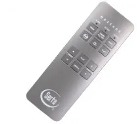 Serta MotionPlus Installation Guide - Install (3) AAA batteries in remote control