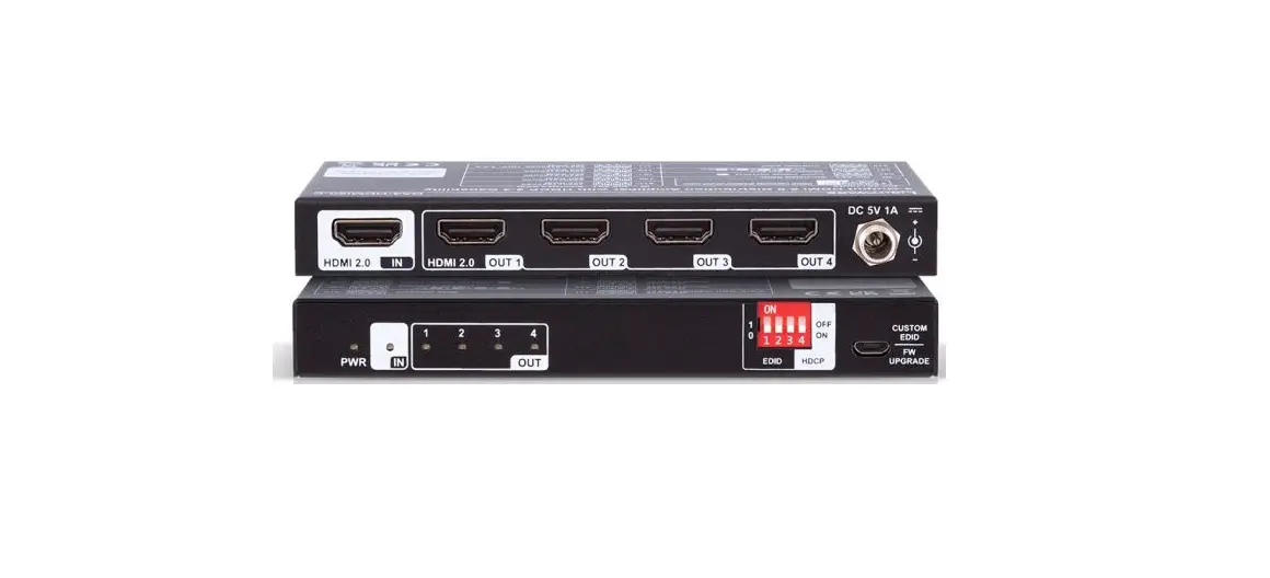 Lightware Da4-hdmi20-c Full 4k Tps Hdbasettm Hdmi 2.0 Extenders User Guide