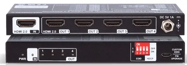 LIGHTWARE-DA4-HDMI20-C-Full-4K-TPS-HDBaseTTM-HDMI-2.0-Extenders-PRO