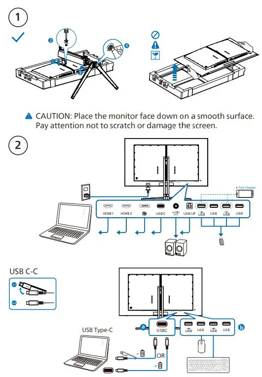 PHILIPS 42M2N8900 Evnia OLED Gaming Monitor User Guide - How to use