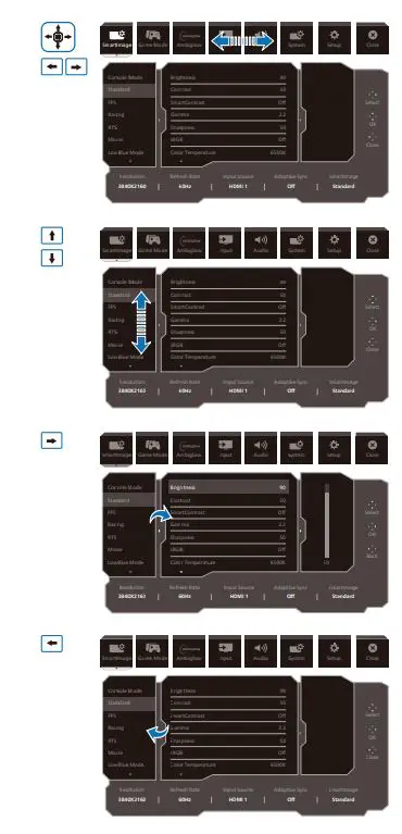 PHILIPS 42M2N8900 Evnia OLED Gaming Monitor User Guide - How to use