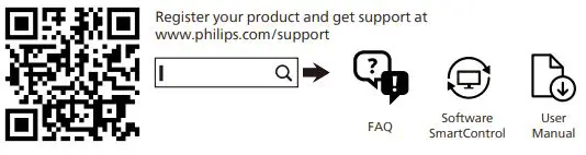 PHILIPS 42M2N8900 Evnia OLED Gaming Monitor User Guide - QR Code
