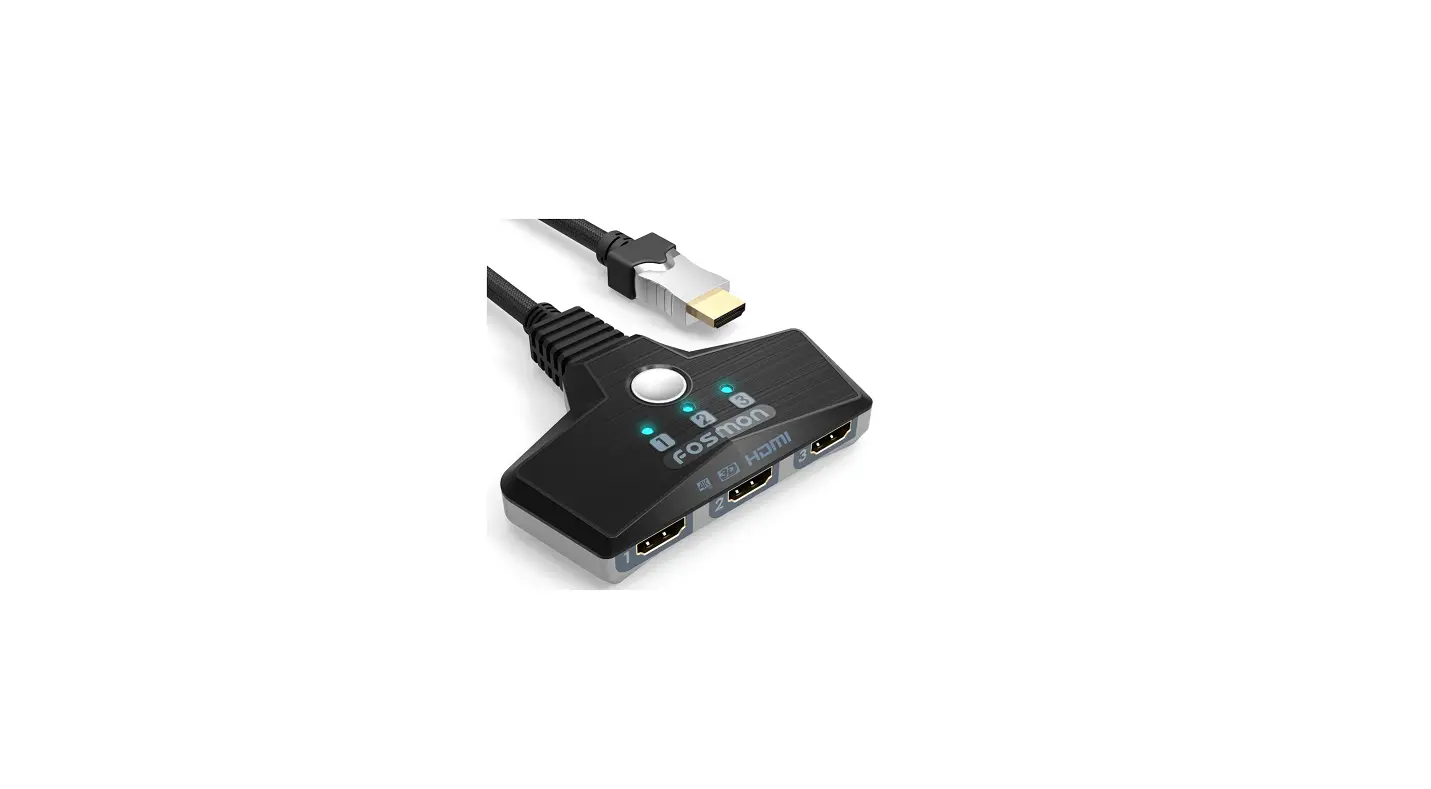 Fosmon Hd8138 4k 30hz 3-port Hdmi Switch Instruction Manual