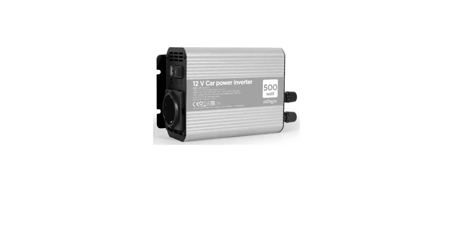 Energenie Eg-pwc500-01 12v 500w Car Power Inverter User Manual